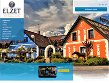 Tablet Screenshot of hotelelzet.cz